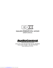 Audio Control EX concert series Owner's Manual