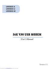 Aztech UM9800-U User Manual