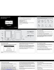 Aluratek Libre Air AEBK02FB Quick Start Manual