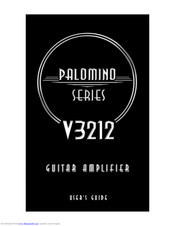 Crate Palomino V3212 Owner's Manual