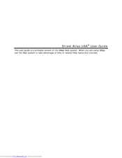 DeLorme Street Atlas USA 2010 User Manual