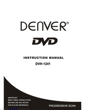 Denver DVH-1241 Instruction Manual