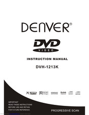 Denver DVH-1213K Instruction Manual
