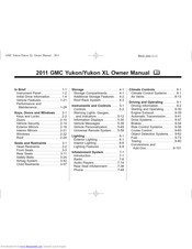 GMC 2011 Yukon/Yukon XL Owner's Manual