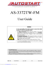 Autostart AS-3372TW-FM User Manual