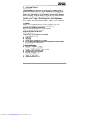 Genius KYE Systems VideoWalker DVB-T USB Manual
