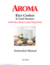 Aroma ARC-805RB Instruction Manual