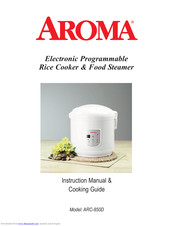 Aroma ARC-850D Instruction Manual