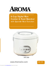 Aroma ARC-988 Instruction Manual