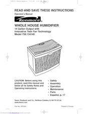 Kenmore 758.154140 Operator's Manual