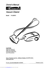 Kenmore Kenmore 116.29812 Owner's Manual