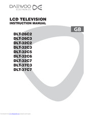 Daewoo DLT-32C7 Instruction Manual