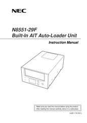 Nec N8551-29F Instruction Manual