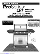 BRINKMAN Pro 4345 Ower's Manual