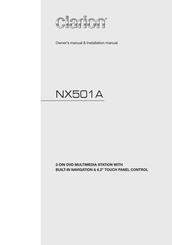 Clarion NX501A Owner's Manual