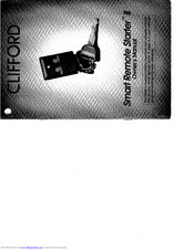 Clifford Smart Remote Starter 2 Owner's Manual