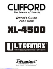 Clifford Ultramax XL-4500 Owner's Manual