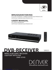 Denver DMB-107HD User Manual