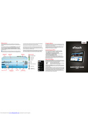 Elonex eTouch 1000ET Quick Start Manual