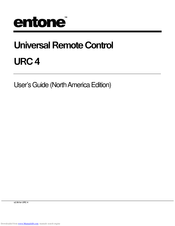 Entone URC 4 User Manual