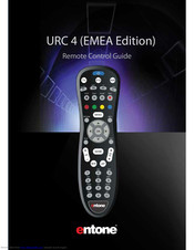 Entone URC 4 EMEA Edition Manual
