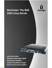 Iomega StorCenter ProNAS 200rl Quick Start Manual
