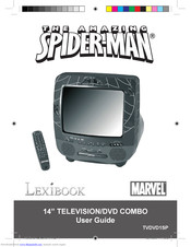 Lexibook The Amazing Spider-Man TVDVD1SP Guía Del Usuario