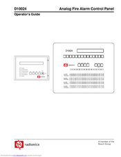 Radionics D10024 Operator's Manual