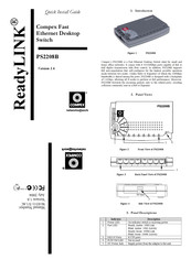 Compex ReadyLink PS2208B Quick Install Manual