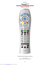 Contec DVR Remote Control RT-U62CD Programming And Operating Instructions