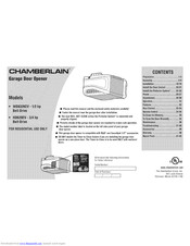 CHAMBERLAIN HD620EV Manual