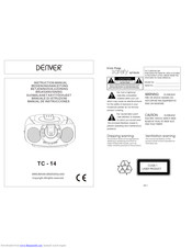 Denver TC-14 Instruction Manual