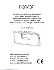 Denver CR-26 DABPLUS Instruction Manual