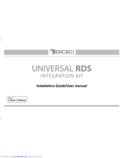 Dice UNI-150 Installation Manual