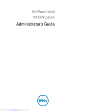 Dell PowerVault NX3500 Administrator's Manual
