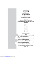DeLonghi DBL650 Instructions For Use Manual