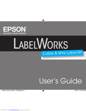 Epson LabelWorks Cable and Wire Kit User Manual