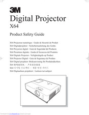 3M Digital Projector X64 Product Safety Manual
