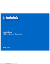 Cables to Go 81632 User Manual