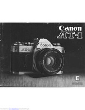 Canon AT 1 Instructions Manual