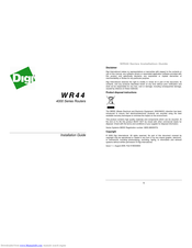 Digi WR44-U Installation Manual