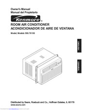 Kenmore 580.76100 Owner's Manual