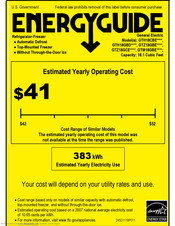 GE GTM18GBEES Energy Manual