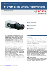 Bosch LTC 0620 Series User Manual