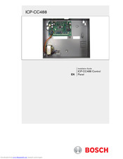 Bosch ICP-CC488 Installation Manual