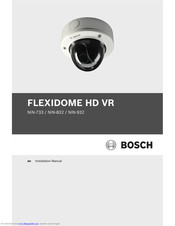 Bosch FLEXIDOME NIN-733 Installation Manual
