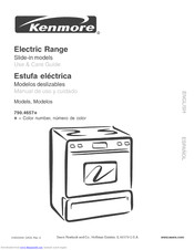 Kenmore 790.4657 Series Use & Care Manual