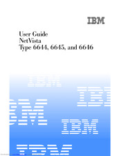 IBM NetVista 6644 User Manual