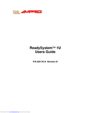 Ampro ReadySystem 1U P/N 5001791A User Manual