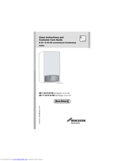 Worcester R40HE Users Instructions And Customer Care Manual